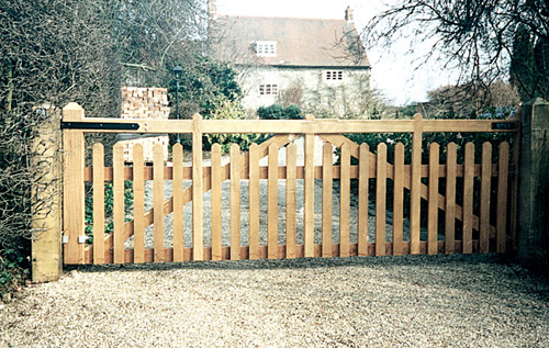 Paling Wooden Gate